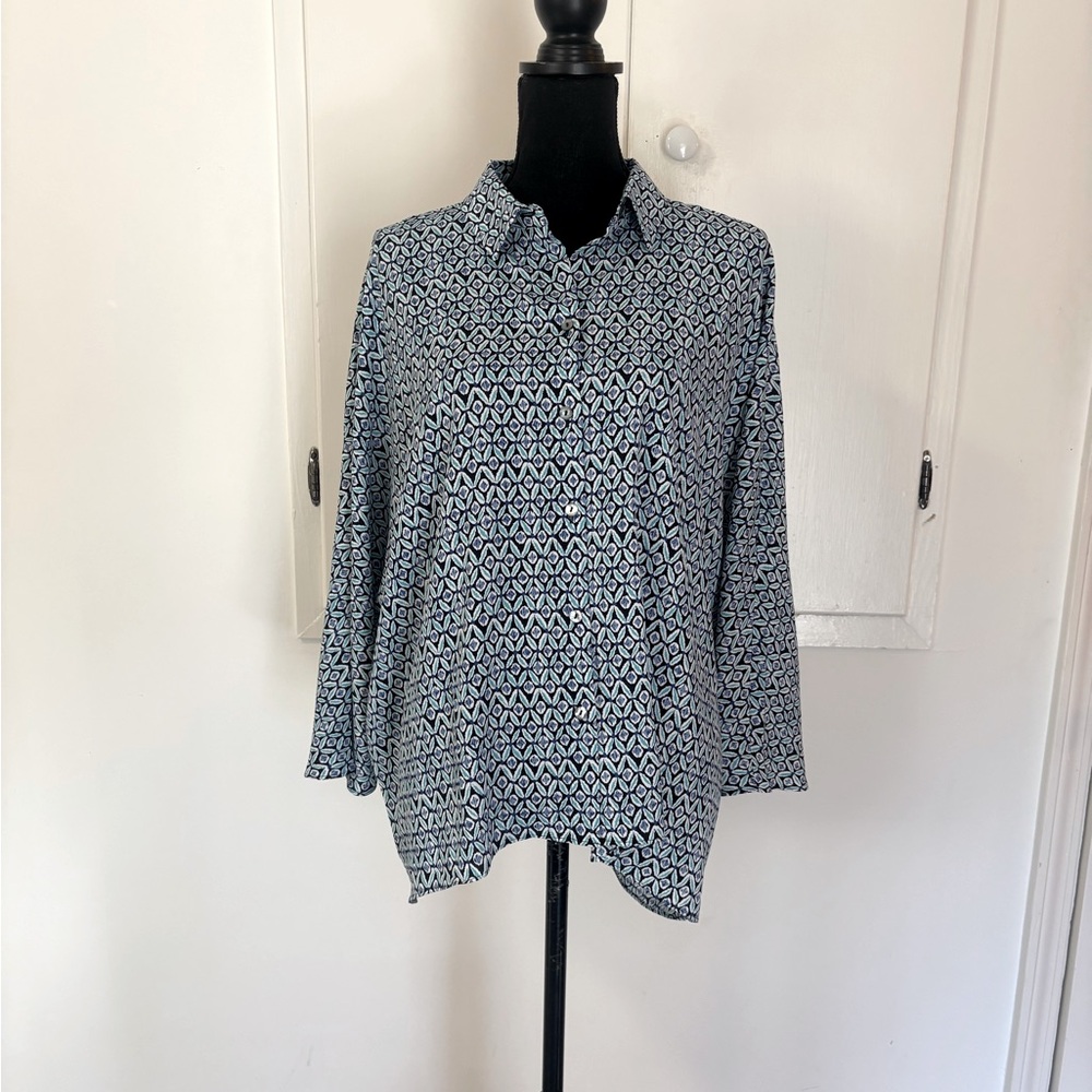 Chicos Button Up Blouse